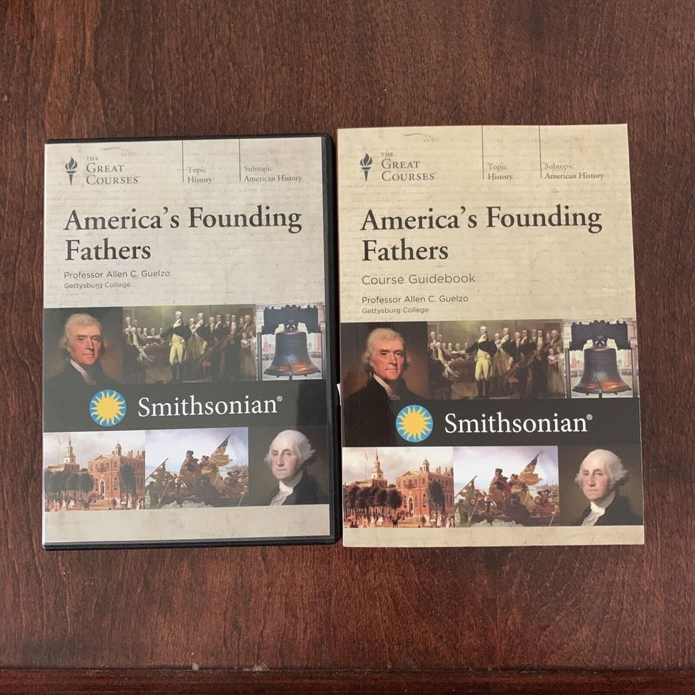 America's Founding Fathers by Allen C. Guelzo (2017, DVD) The Great Courses‎